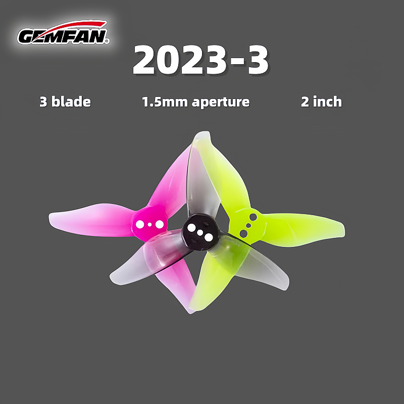 Drone Racing Gate - Gemfan 2023 hélice de tres palas