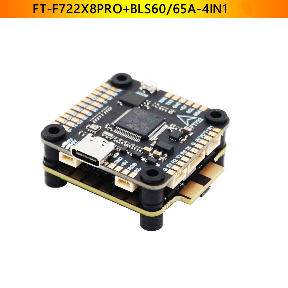 Drone Racing Esc - 60A BLHELI_S 4IN1 3-6S ESC sin