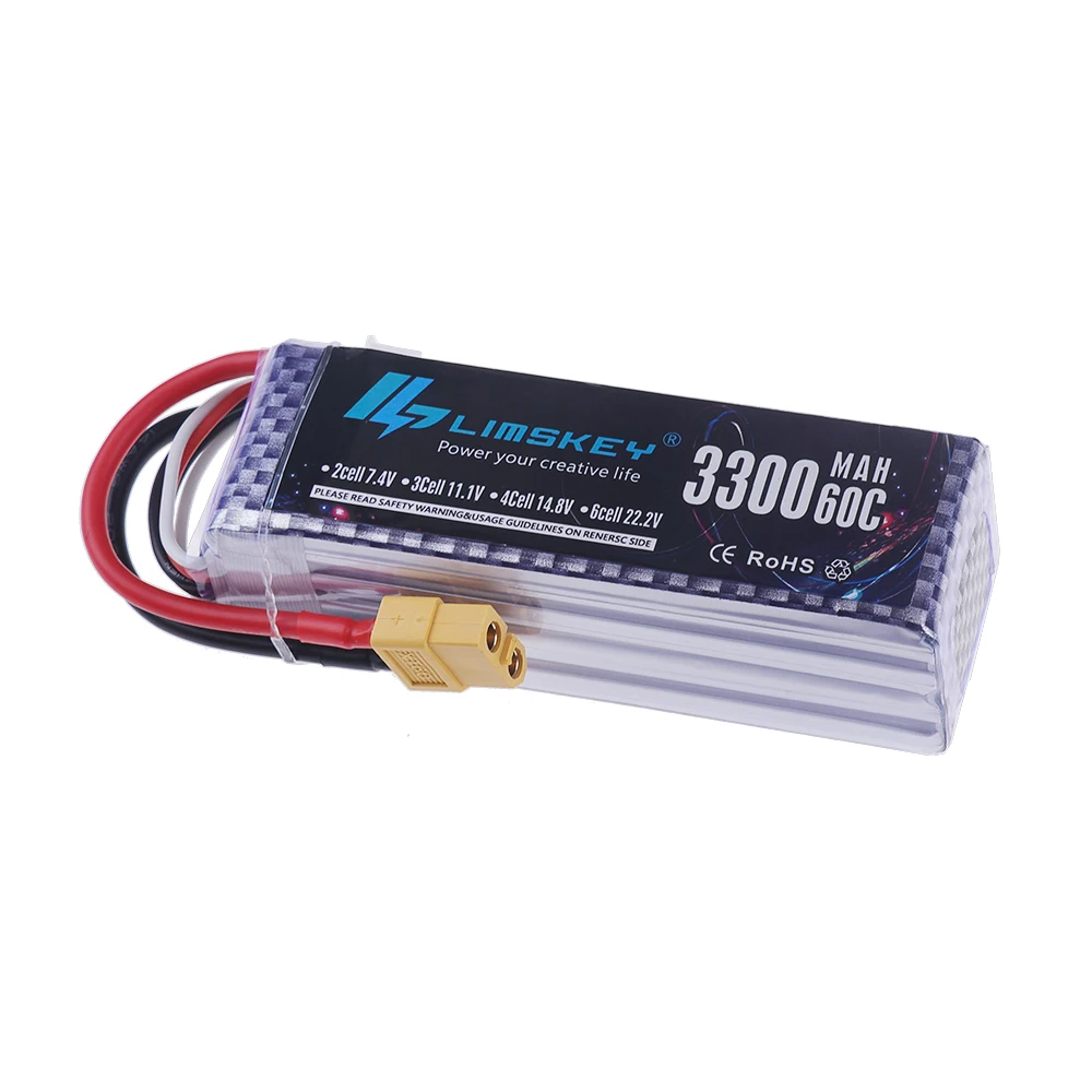 Batería LiPo 4S 14.8V 3300mAh  - Drone Racing Battery reseña y precio