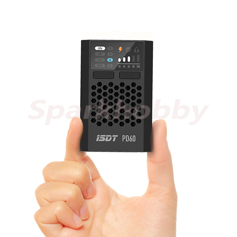 ISDT PD60 60W 6A cargador inte - Drone Racing Charger reseña y precio