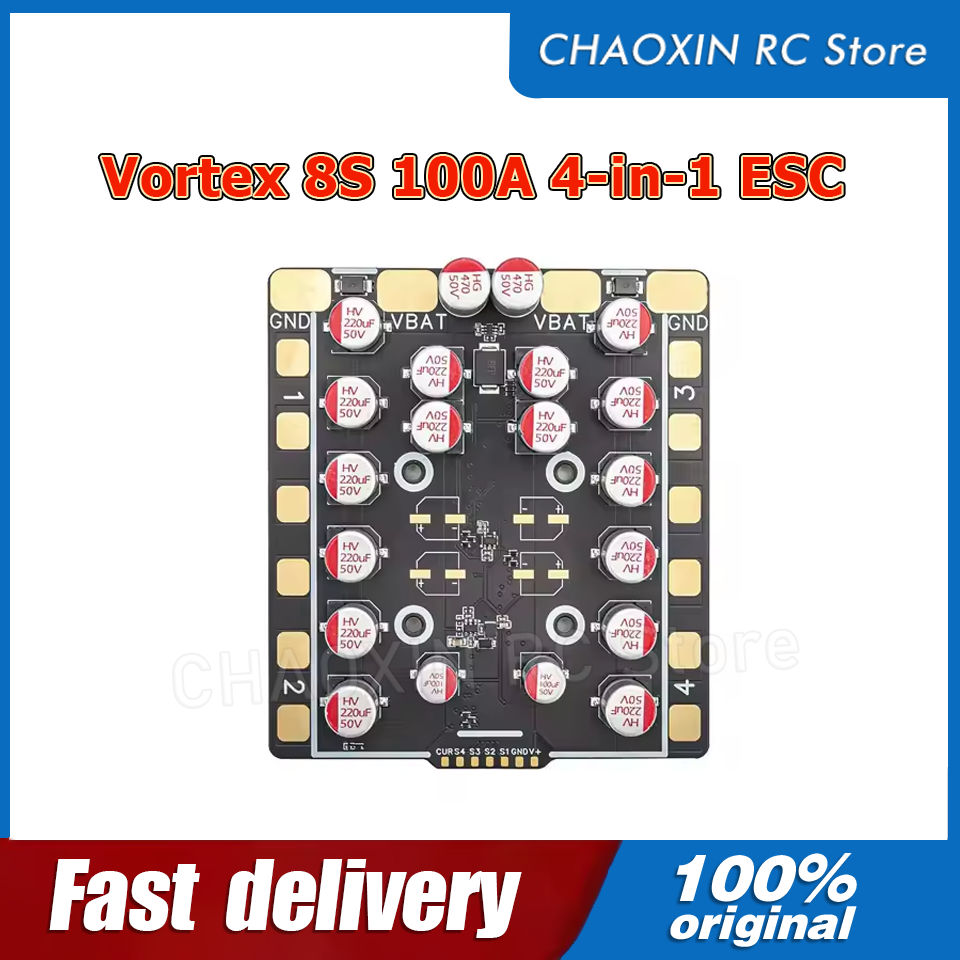 Vortex 8S 100A 4 en 1 ESC BLS  - Drone Racing Esc reseña y precio