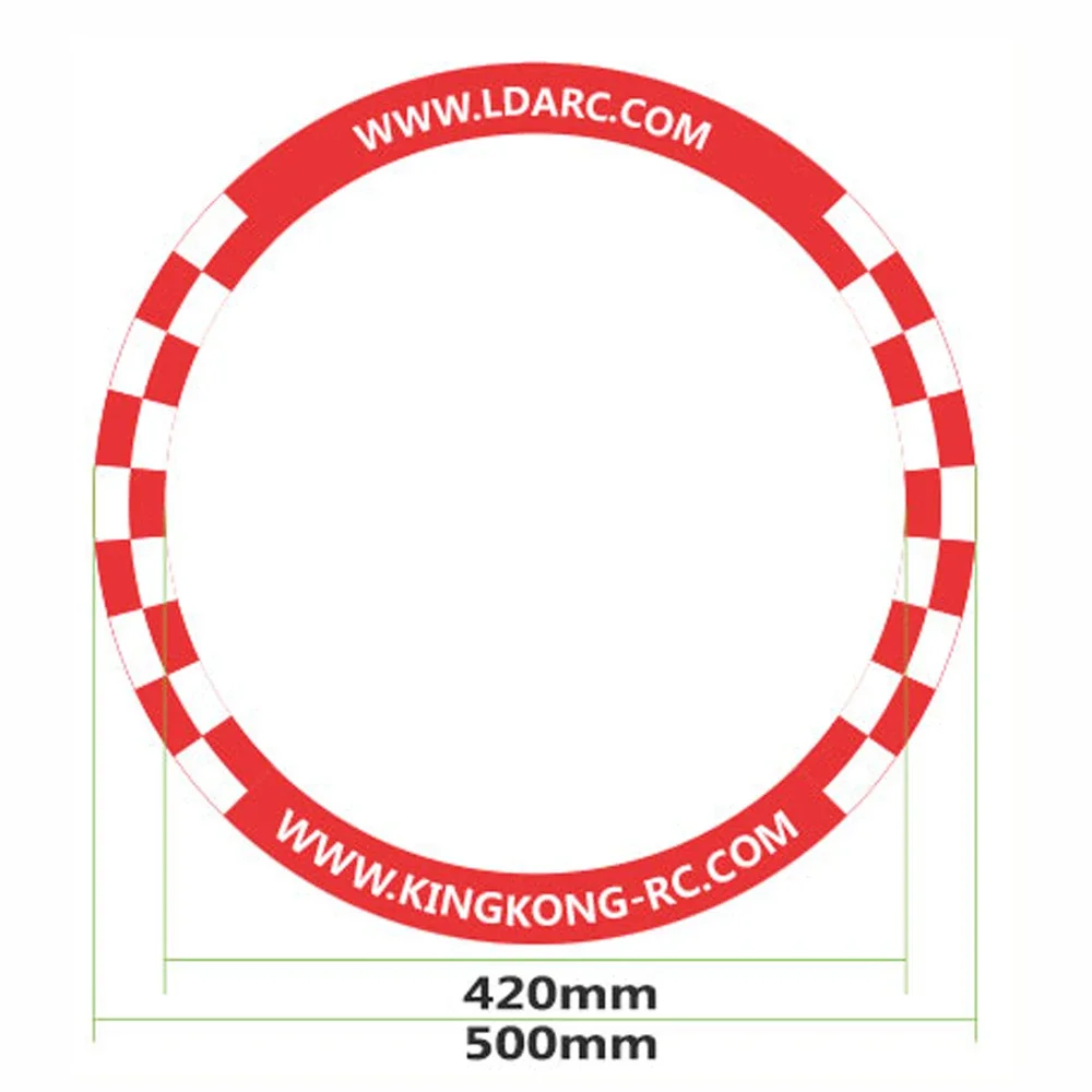 5 uds LDARC 500mm puerta de ca - Drone Racing Flag reseña y precio