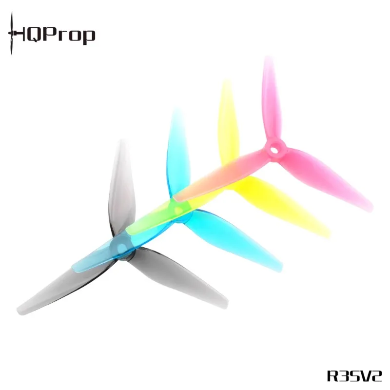 HQProp 5135V2 R35 V2 6CW + 6CC - Drone Racing Propeller reseña y precio