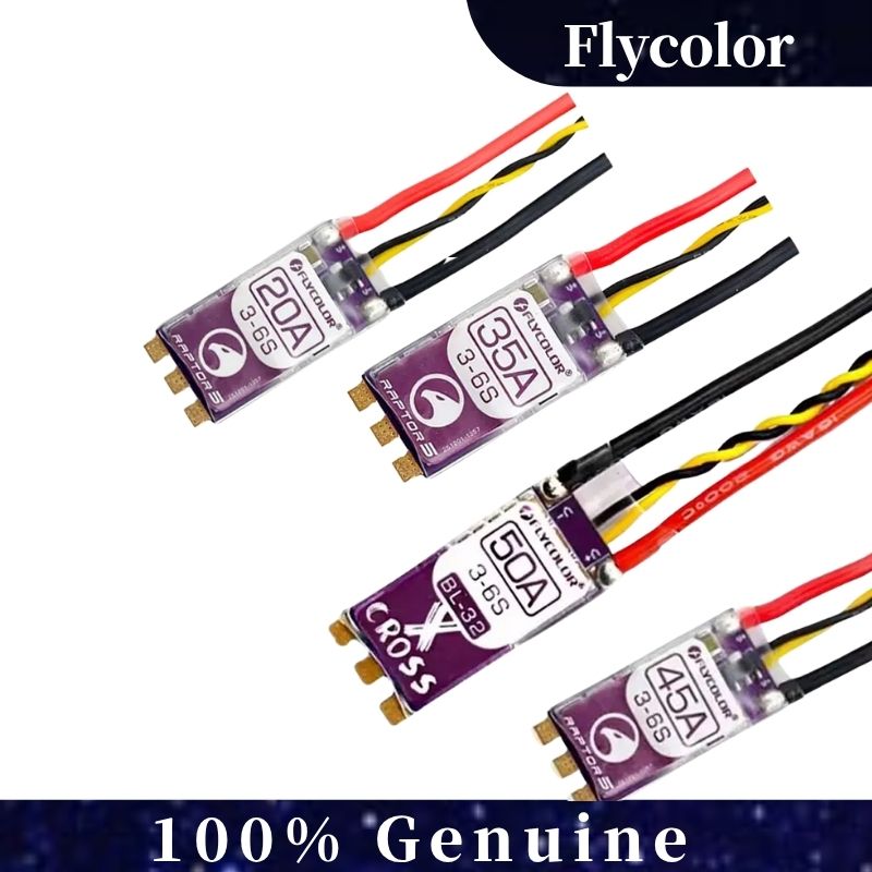 FLYCOLOR Raptor 5 20A 35A 45A  - Drone Racing Esc reseña y precio