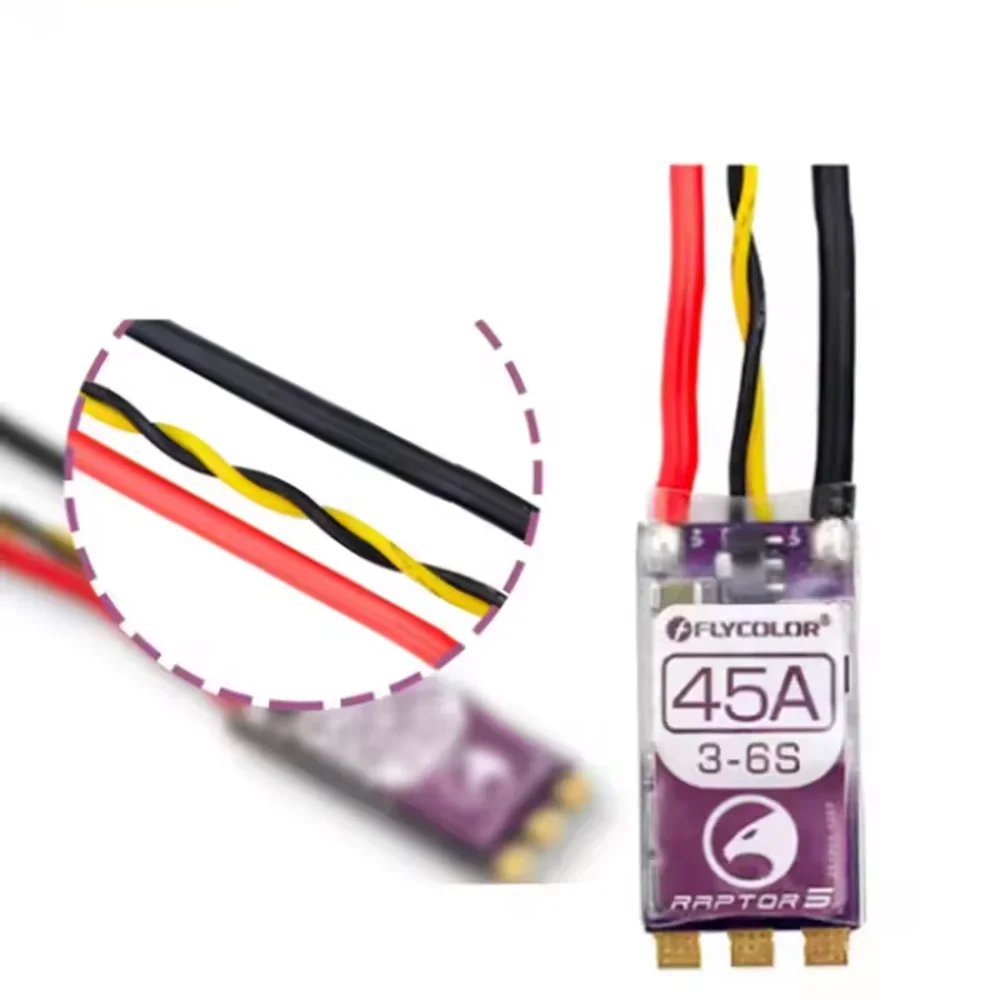 FLYCOLOR Raptor 5 20A 35A 45A  - Drone Racing Esc reseña y precio