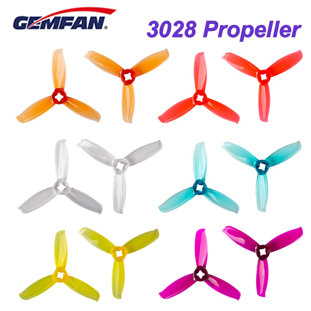 10 pares/20 piezas Gemfan Wind - Drone Racing Propeller reseña y precio