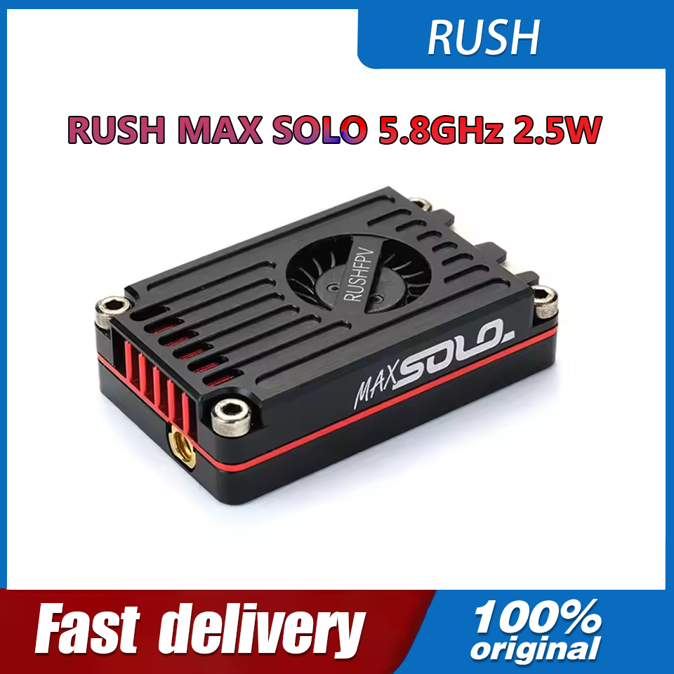 RUSH MAX SOLO 5.8GHz 2.5W VTX  - Drone Racing Battery reseña y precio