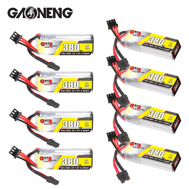 Batería Lipo GNB 2S 7,6 V 380m - Drone Racing Battery reseña y precio