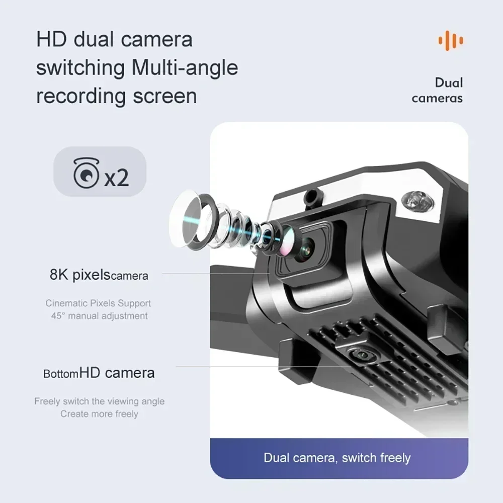 Dron G6 Pro 8K con Cámara Dual - Drone Racing Camera reseña y precio