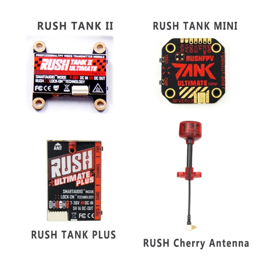 Transmisor de Video RUSH TANK  - Drone Racing Receiver reseña y precio