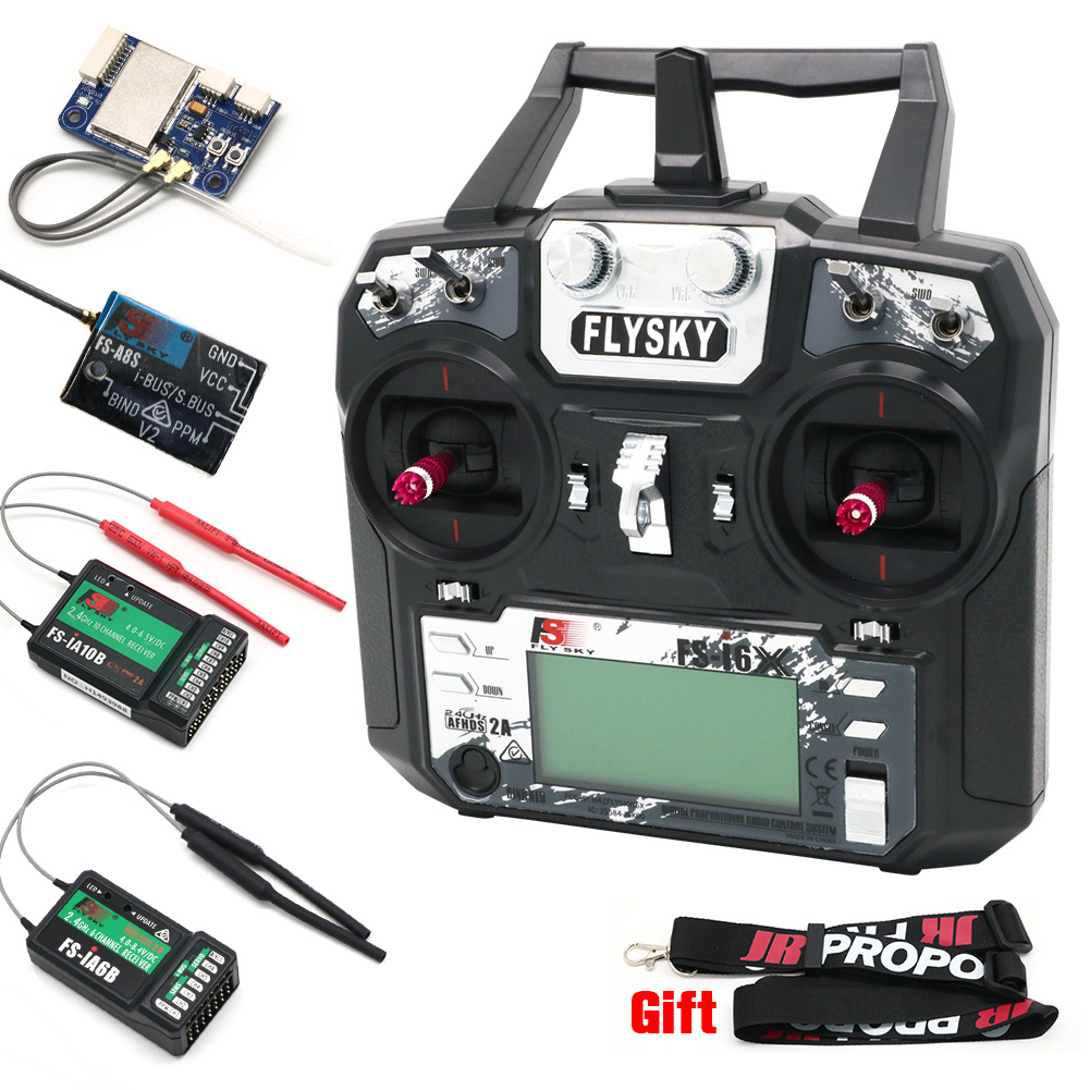 FLYSKY FS-i6X FS i6X 10CH 2,4  - Drone Racing Battery reseña y precio