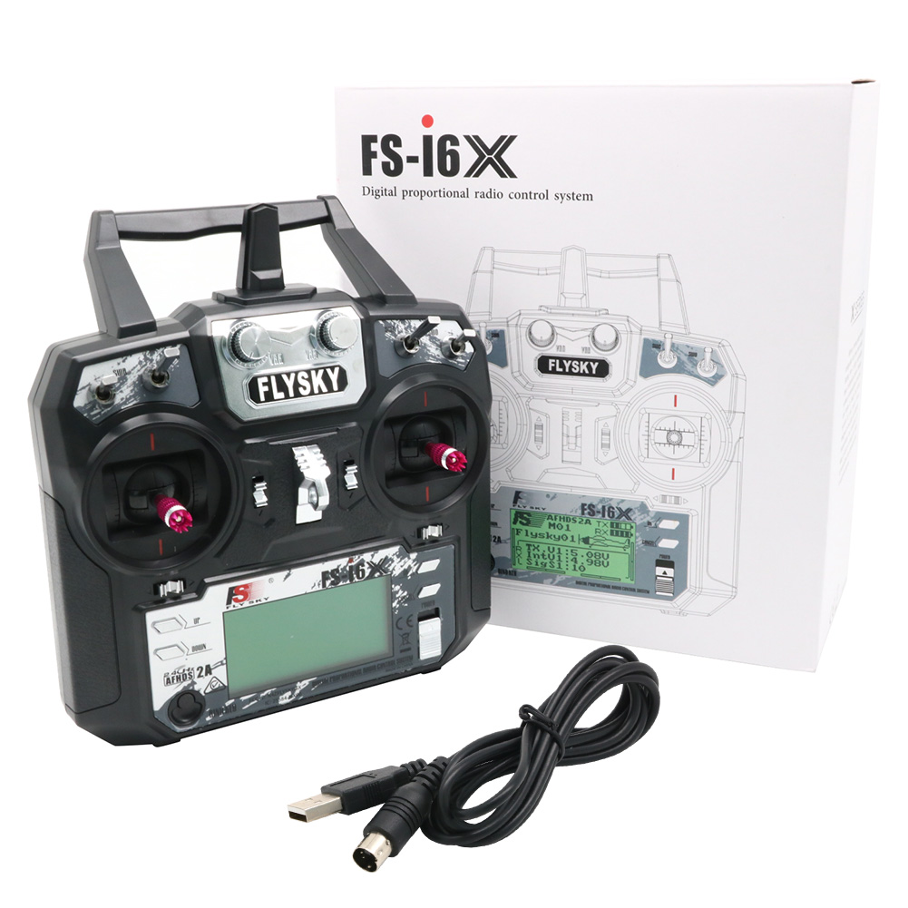 FLYSKY FS-i6X FS i6X 10CH 2,4  - Drone Racing Battery reseña y precio