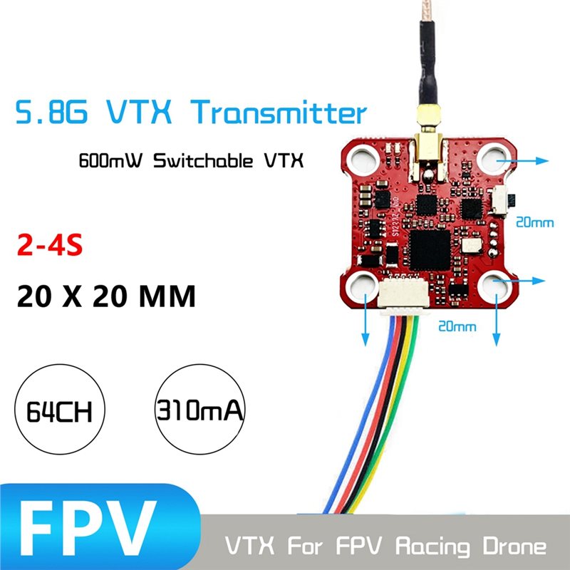 Módulo de transmisión de señal - Drone Racing Transmitter reseña y precio